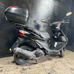 ★支払総額7.5万円★買取強化中！引き上げも可能です！ スズキ アドレスV125S CF4MA リアボックス付き！小回り最強！Sタイプ！通勤通学に♪の画像