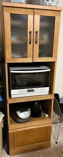 ナ*Ｇ様 【最終値下げ】食器棚【2025年3月28日発送】 中古】神奈川県の食器棚、キッチン収納を格安/激安/無料で