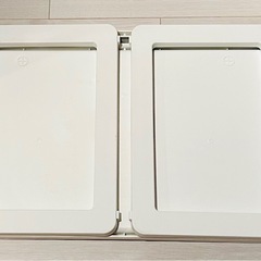 【IKEA】KLIPSK ベッドトレイ ホワイト　折り畳み　テーブルの画像