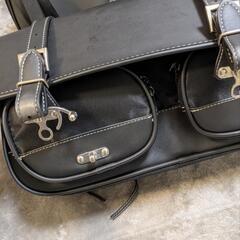 【DEGNER】NB-43B 右出しマフラー対応ナイロンダブルサドルバッグ アメリカン サイドバッグ デグナーの画像