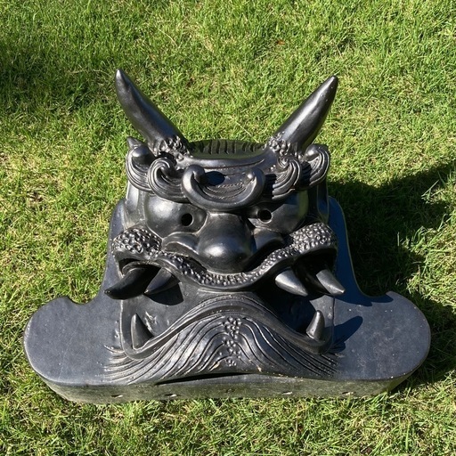 鬼瓦　魔除け 鬼瓦 魔除け お店にお庭に玄関に