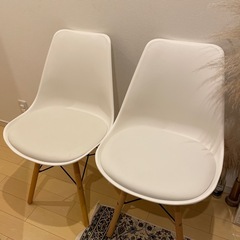 【美品】　コストコ　アクセントチェア2脚セット