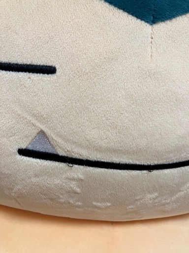 【中古】ポケセン限定　超ビックサイズ　カビゴン　ポケモン（受注生産）