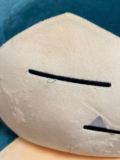 【中古】ポケセン限定　超ビックサイズ　カビゴン　ポケモン（受注生産）