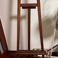 イーゼル　木製の画像