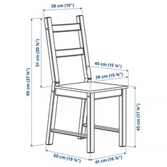IKEA ダイニングチェアの画像