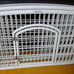 【USED】ペットサークル（90*90）白　小型犬、小動物等の画像