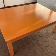 無地良品テーブル(長方形こたつ)の画像
