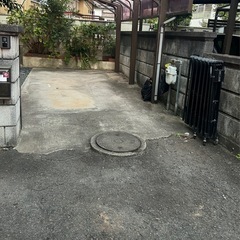 アコーディオン門扉の画像
