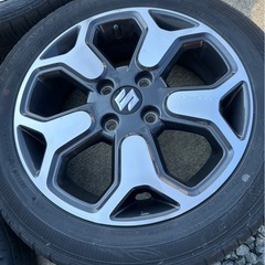 ハスラー純正ホイール４本セットの画像