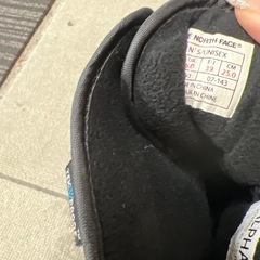 THE NORTH FACE ブラック 25センチ　未使用の画像