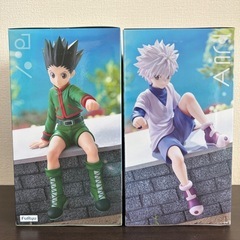 【まだまだ人気セット】 HUNTER×HUNTER ぬーどるストッパー フィギュア ゴン & キルアの画像
