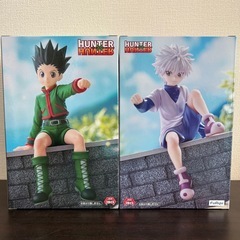 【まだまだ人気セット】 HUNTER×HUNTER ぬーどるストッパー フィギュア ゴン & キルアの画像
