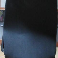 ★メッシュチェア（ロッキング・ハイバック・ヘッドレスト・肘掛け付き・ブラック）★の画像