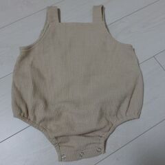 くまちゃん柄のベビー服80サイズの画像