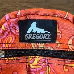 【レア品✨】GREGORY グレゴリー USA製 クイックポケットM オレンジ ペイズリーの画像