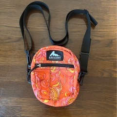 【レア品✨】GREGORY グレゴリー USA製 クイックポケットM オレンジ ペイズリーの画像