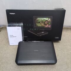 🍎未使用？YOTON ポータブルDVDプレーヤー YD105の画像