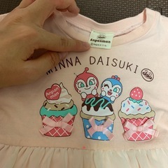 ドキンちゃん　コキンちゃん　　ワンピース90の画像