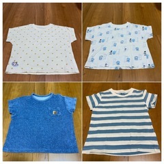 半そで Tシャツ 90㎝ ユニクロ 無印 西松屋の画像
