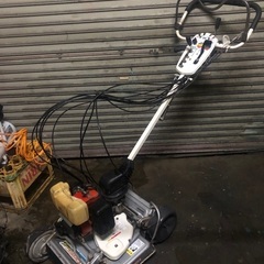 実働　自走式草刈機　オーレック　スパイダーモア　SP850  4WD畔草刈機　の画像