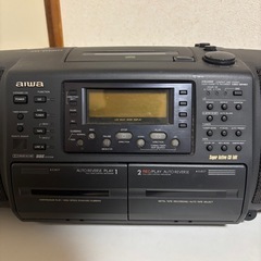 ラジカセ　CDプレーヤーの画像