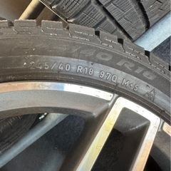 AMG タイヤホイールの画像