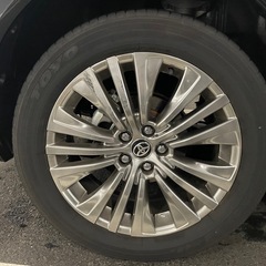 トヨタハリアー純正ホイール90系19インチ４本の画像