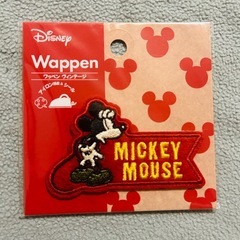 ミッキー　ワッペンの画像