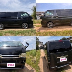 トヨタ　ハイエース　スーパーＧＬ　四駆　デイーゼル車の画像