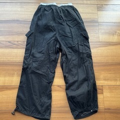 バースデイ RabyRaby ブラック カーゴパンツ 140cmの画像