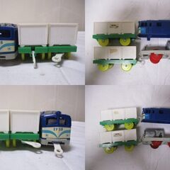G∝236 プラレール でんききかんしゃ 電気機関車 EF58 旧動力 トミー 日本製 前スイッチ TOMY JAPAN 検：当時物 鉄道 絶版品の画像