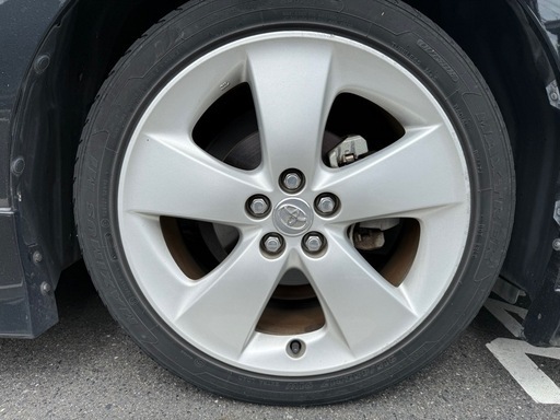 【人気ホイール】トヨタ 30 プリウス 純正 17in 7J +50 PCD100 4本セット レクサスCT カローラスポーツ ツーリング 流用 ZVW30 プリウス50