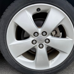 【人気ホイール】トヨタ 30 プリウス 純正 17in 7J +50 PCD100 4本セット レクサスCT カローラスポーツ ツーリング 流用 ZVW30 プリウス50の画像