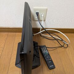 液晶カラーテレビ　小型　アクオスの画像