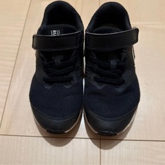 Nike ナイキ ブラック スニーカー 18cmの画像