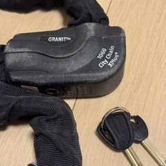 【キズ擦れあり】ABUS Granit City Chain X-Plus 1060/140の画像