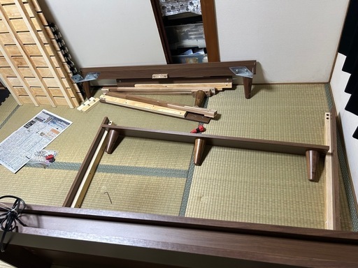 ダブルベットとマットレスセット