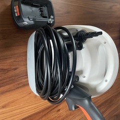【値下げ】充電式高圧洗浄機 工進 KOSHIN SJC-3625  使用回数2回の画像