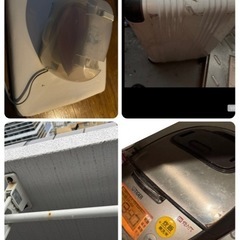 洗濯機、冷蔵庫、の画像