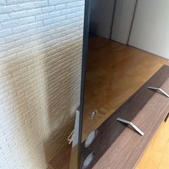65型液晶テレビ　テレビボード付き2015年製　の画像