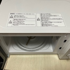 電子レンジ　2016年製　お取引中の画像