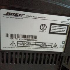 BOSE WAVE music system IV Wi-Fi対応モデルの画像