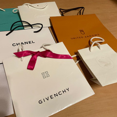 dior CHANEL他　ショップ袋　ショッパー　ラッピングの画像