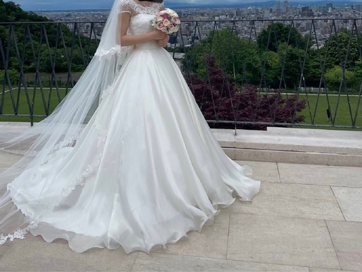 グランマニエ　ウェディングドレス　ブルネッタ　９号