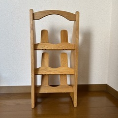 木製スリッパラック/スリッパ立ての画像