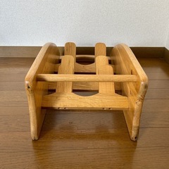 木製スリッパラック/スリッパ立ての画像