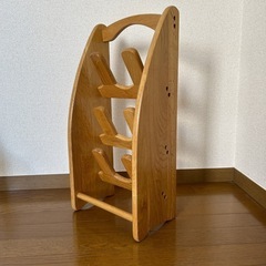 木製スリッパラック/スリッパ立ての画像