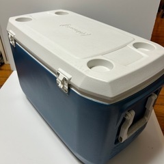 【1度のみ使用】　美品　コールマン クーラーボックス　エクストリームクーラー　70QT アイスブルーの画像
