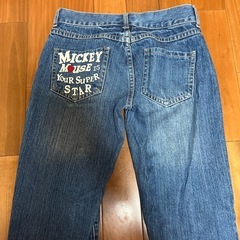 まとめて購入して頂ける方たくさんお値引きします‼️タキヒヨー ジーンズ  レディース ミッキー Mの画像